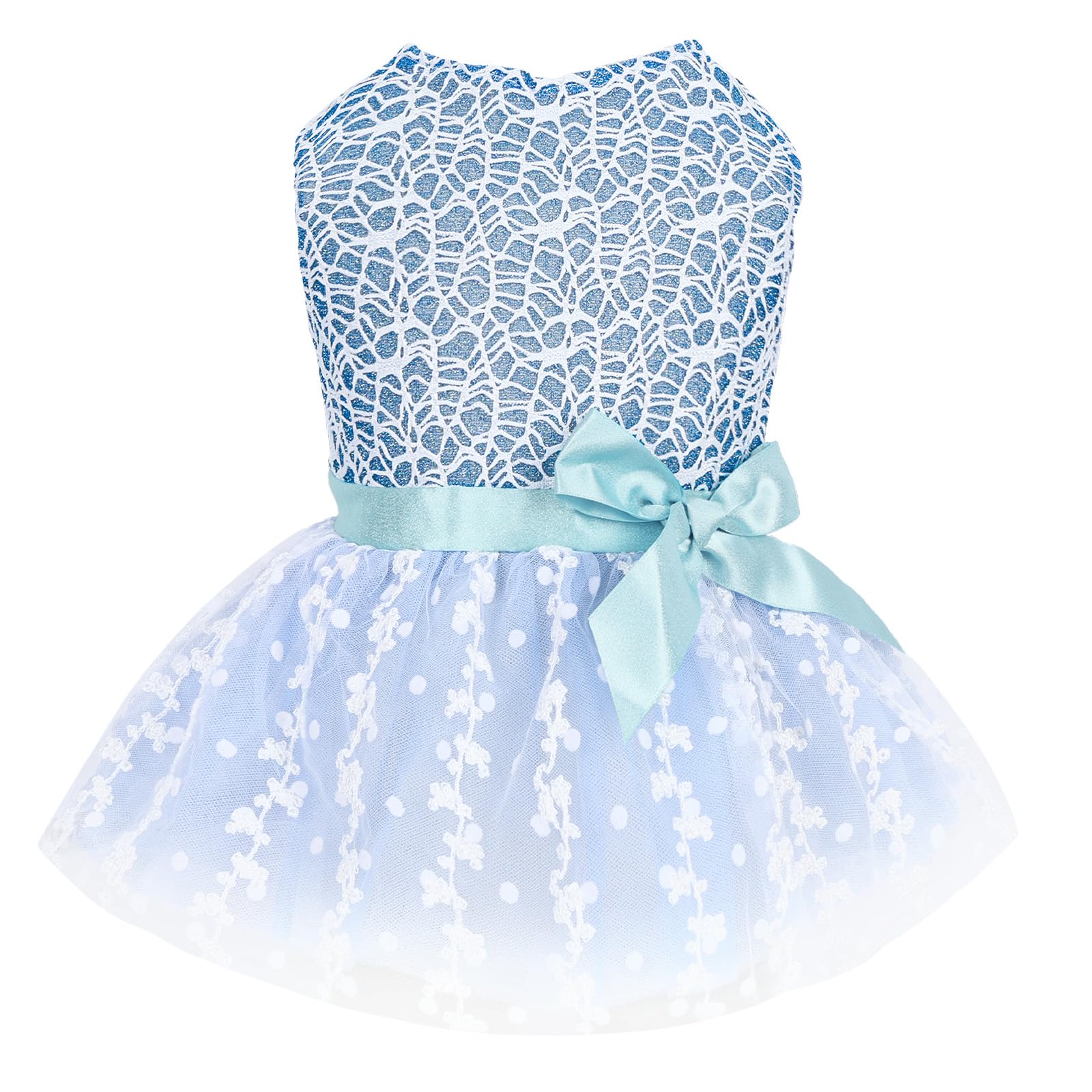 dog birthday dress for girl Sprinkle Party Dress Pet Costume